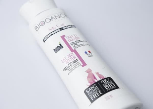 Schampo - Biogance - Katter - 250 ml - Mjukt hår - Lättskött