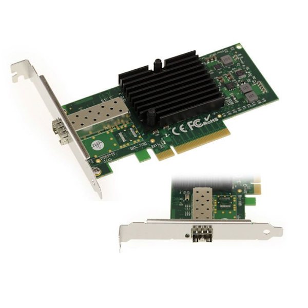 10G SFP+ LAN PCIe Controller Card med Intel JL82599EN Chipset - 10GbE Ethernet nätverksadapter