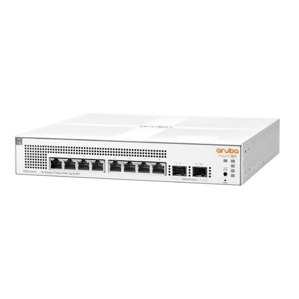 ARUBA HPE Instant On 1930 8G Class4 PoE 2SFP 124W Switch - Switch - C2+ - Managed