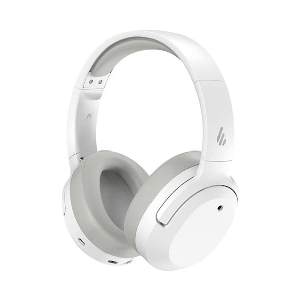 Bluetooth-hörlurar - Edifier - W820NB - ANC - 29h batteritid - Optimal komfort Vit