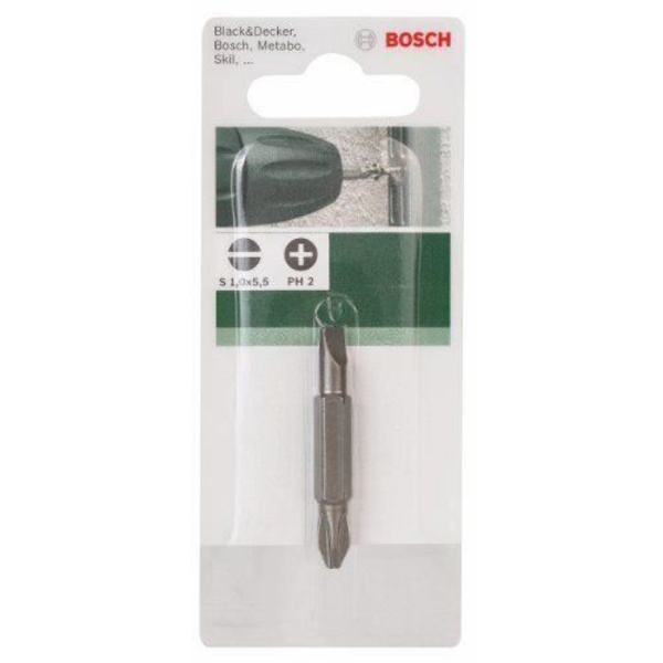 Skruvmejselbits - Bosch - 2609255954 - Flat 1 x 5,5 - PH2 - Säljs styckvis