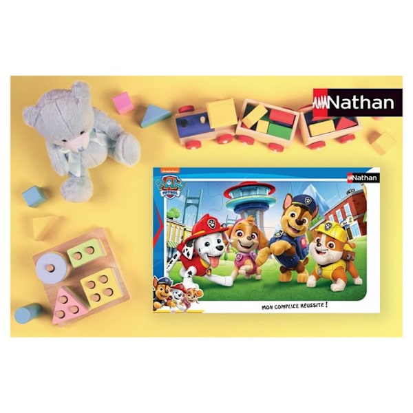 15 p rampussel - Paw Patrol Valpar - NATHAN - Tecknade serier och serier - Vit - Från 3 år Flerfärgad