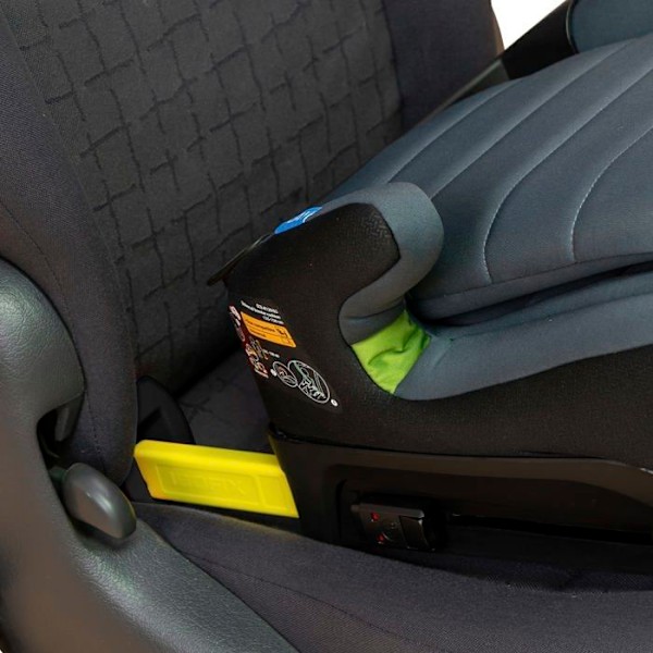 Casualplay - PCK5954 - Spela guider Isofix, underlättar installationen av stolar med Isofix i fordonet, Pack om 2, Svart