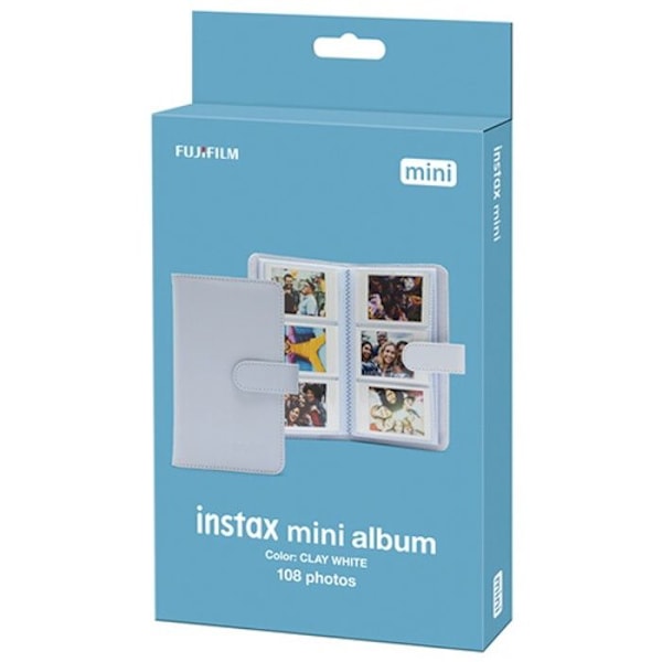 INSTAX MINI FOTOALBUM 108 CLAY WHITE 70100157191