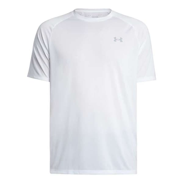 T-shirt - UNDER ARMOUR - Tech 2.0 - Vit - Korta ärmar - 100% Polyester Vit XXL