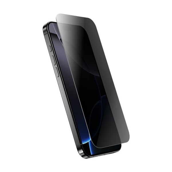 Härdat sekretessglas för iPhone 16 / iPhone 15 Crong Privacy 3D Armor Glass
