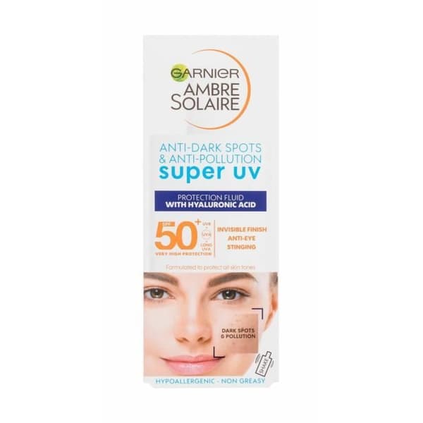 Ansiktskräm - GARNIER - Ambre Solaire - SPF 50+ - UV-skydd - 40ml