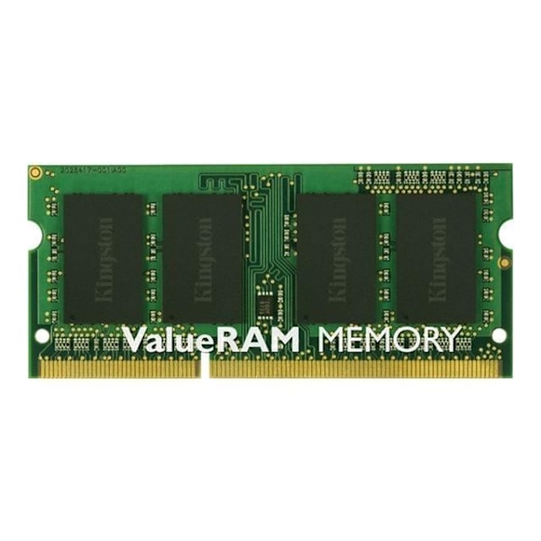 RAM-modul - KINGSTON ValueRAM - 2 GB DDR3 SDRAM - CL11 - 1,35 V - Icke-ECC - SO DIMM