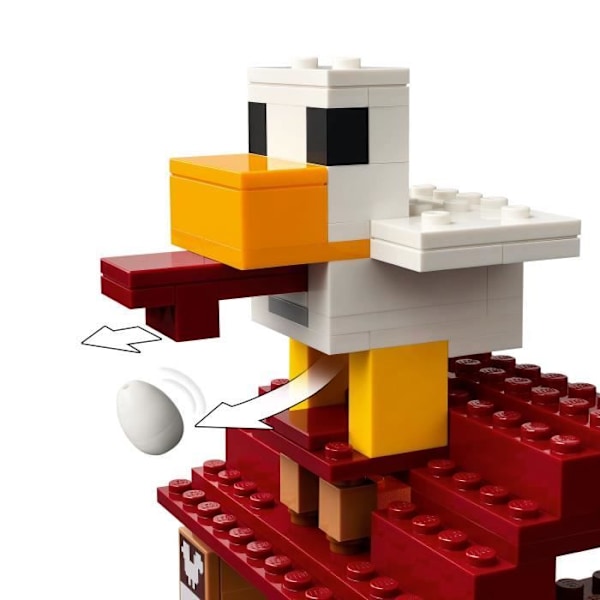LEGO Minecraft 21273 Ghasts attacker byn - Spel för pojkar från 10 år