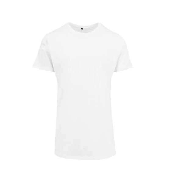 T-shirt lång Bygg ditt varumärke - vit vit XS