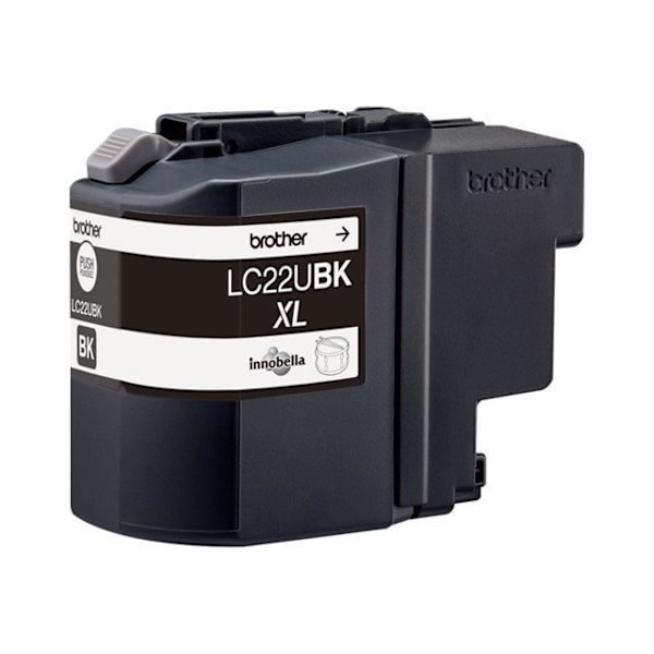 BROTHER LC22UBK-kassett - svart