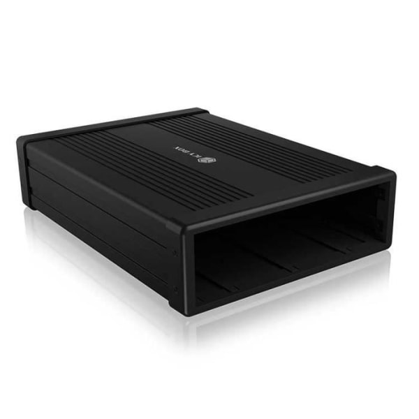 ICY BOX IB-525-U3 - 5,25' externt fodral för DVD-Blu-ray läsare-skrivare på USB 3.0-portar