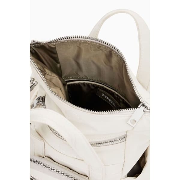 Damhandväska Desigual Basic Modilar Voyager Vit