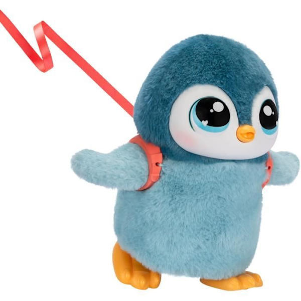 My Little Penguin - ÄLGEKAKAR - LITTLE LIVE DET - Interaktiv elektronisk pingvin med tillbehör Vit
