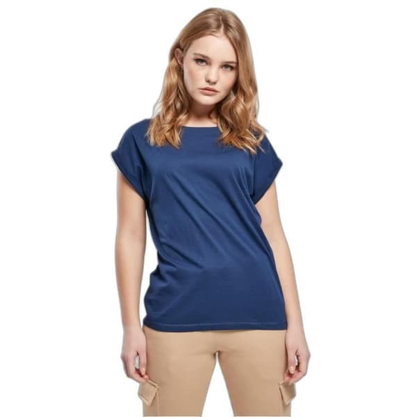 Urban Classics Drop Shoulder T-shirt dam - Blå - M Blå XS
