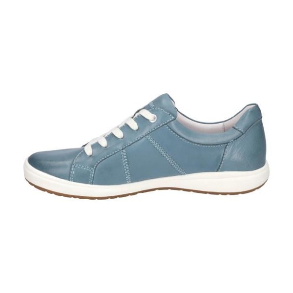 Blå låga skor - JOSEF SEIBEL - Caren 01 - Snören - Vuxen - Unisex - Läder - Platt Blå 38