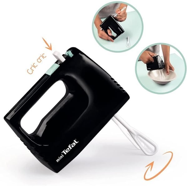 Imitationsleksak - Smoby - Tefal Express Beater - Mekanisk funktion - För barn från 3 år och uppåt röd och vit