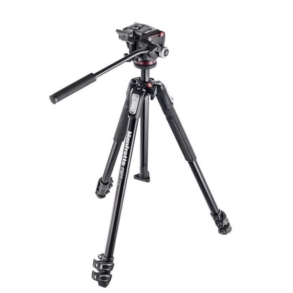 Manfrotto MK190X3-2W stativ - Digitalkameror - 3 fot - 4 kg - Svart