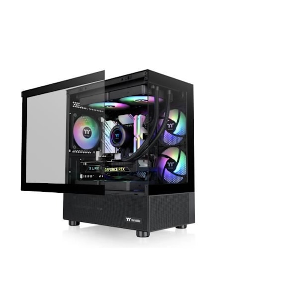 PC-chassi - Thermaltake - View 170 TG - Micro ATX - Härdat glas - Förinstallerad ARGB