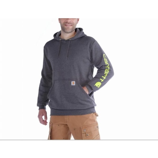Carhartt - Hoodie med logotyp Kolljung S