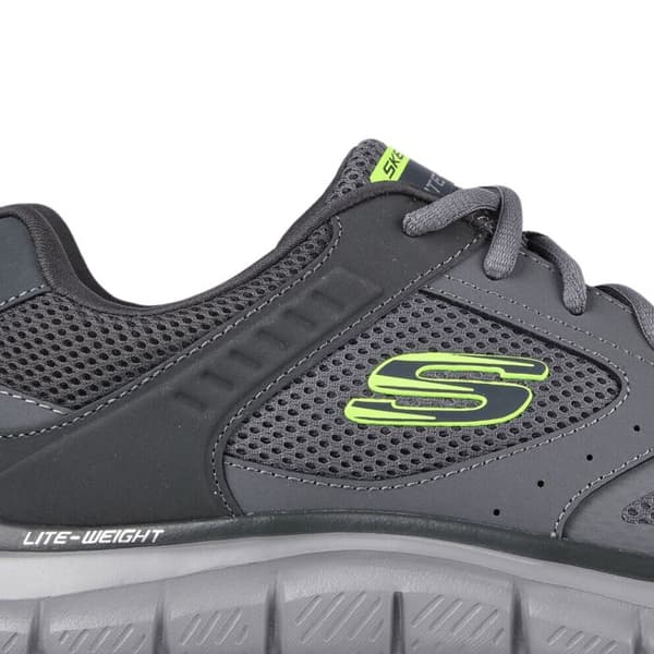 TRACK-SYNTAC lädersneakers Grå 46