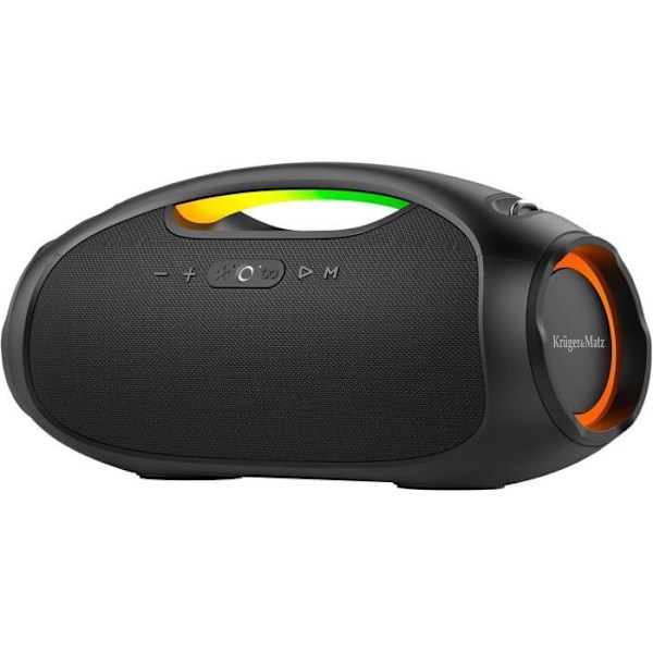 Bluetooth-högtalare - KrugerMatz - Street X-Bass - 60 W - RGB - IPX6 Vattentålig