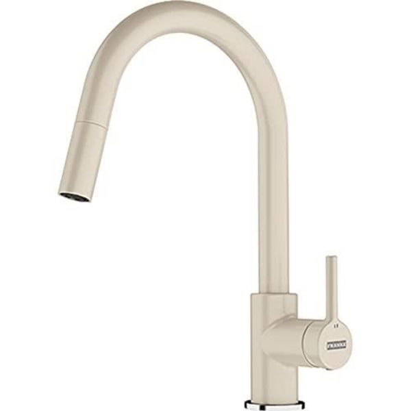 Köksblandare - FRANKE - Lina - Beige - Utdragbar pip - 35 mm keramiskt huvud - Högtryck Beige