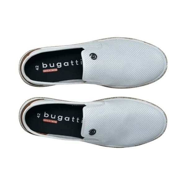 Baskets Bugatti Slip - vit vit 44