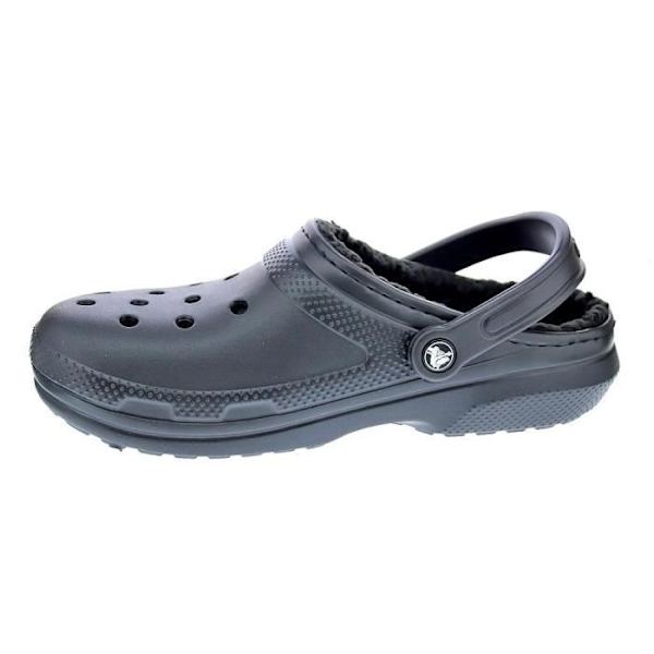 Zuecos - Crocs - Classic Lined - Svart - Bekväm - Klassisk foder - 39