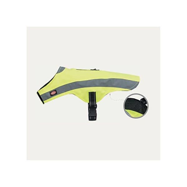 Säkerhetsväst - TRIXIE - XS - Fluo Gul - Reflekterande - Sommar
