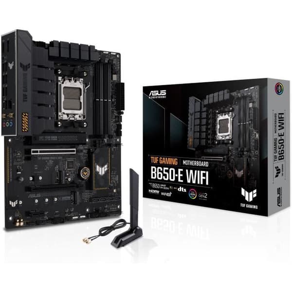 Moderkort - ASUS - TUF GAMING B650-E WIFI - AMD B650 - AM5-plats ATX