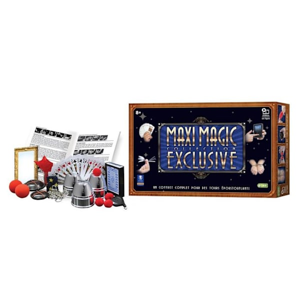 Coffret Cartamundi Magic Collection exklusiv med 1 onlinevideo Flerfärgad