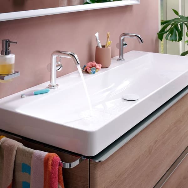 Handfatblandare - HANSGROHE - Tecturis S - Krom - EcoSmart - CoolStart Krom