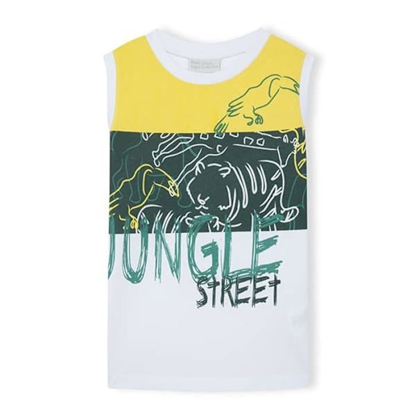 T-shirt Tuc tuc Jungle Street Tricot Boy Vit 8 år