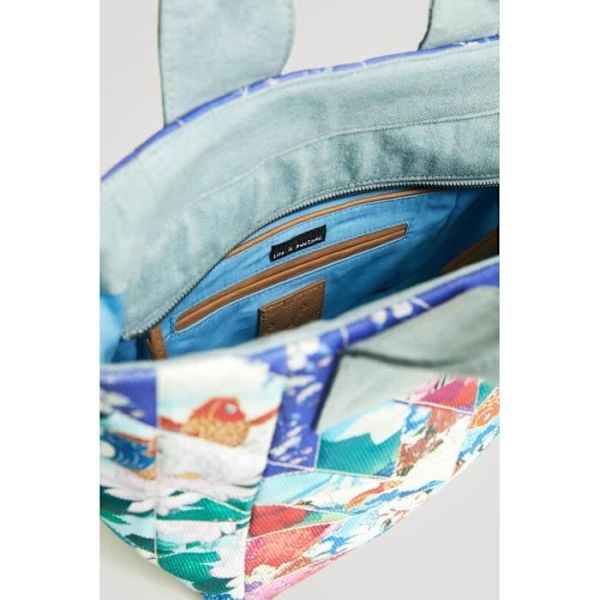 Shoppingväska - Tygväska - DESIGUAL - Desigual 22SAXA37 crossbody-väska / axelväska - färg:Multicol