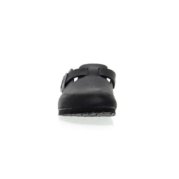 Birkenstock sandaler - Herr - Svart - BOSTON modell - Spänne - Gummisula Svart 45 1/2