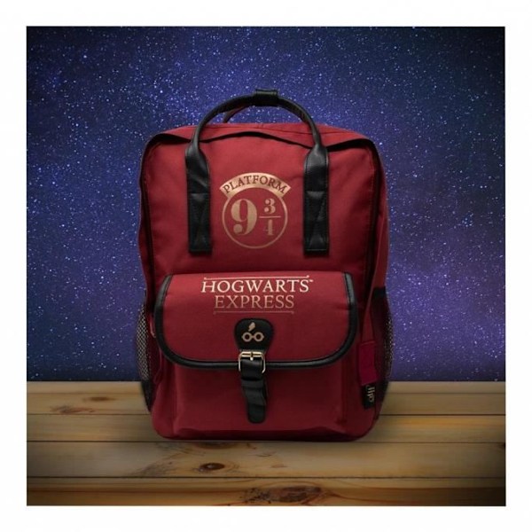 Ryggsäck - HARRY POTTER - 9 3/4 - Röd - Polyester - Barn Färg
