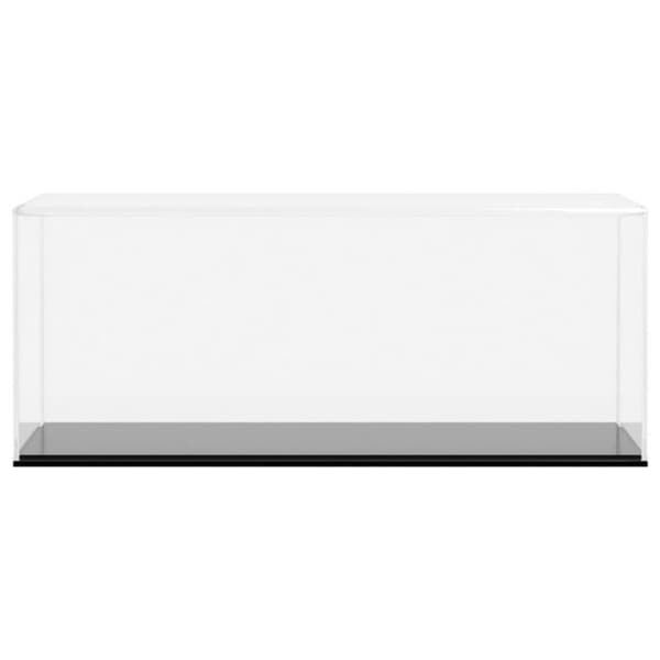 Transparent display box 34x16x14 cm akryl