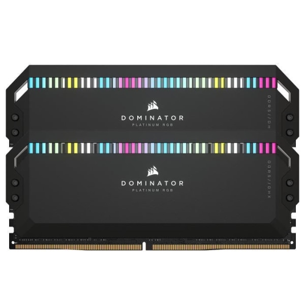 Corsair Dominator Platinum RGB DDR5 RAM 64 GB (2 x 32 GB) 6600 MHz CL32 - PC5-52800 Dual Channel Kit