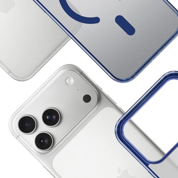 3mk Frosty MagCase för iPhone 17 Pro - Blå Blå