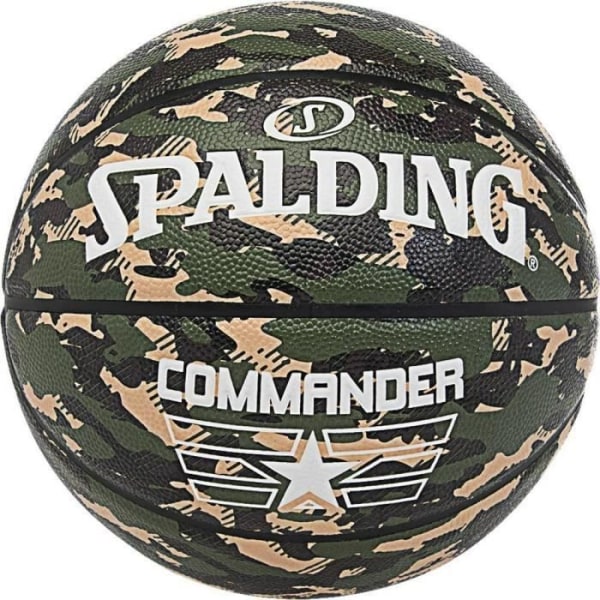 Spalding Commander Kompositboll - camo - Storlek 7