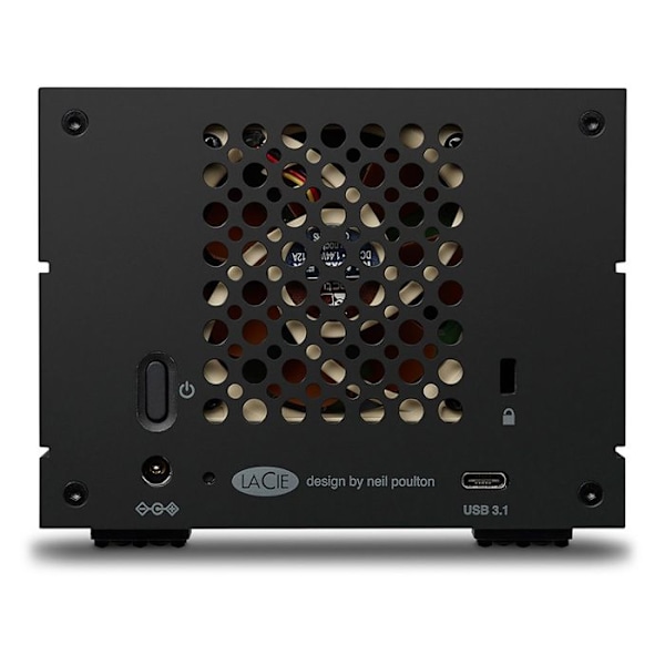 Extern hårddisk - LaCie - 2big RAID - 28To - USB-C - Svart