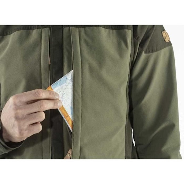 Fjällräven Keb Jacka Herr, Deep Forest-Laurel Green - jag