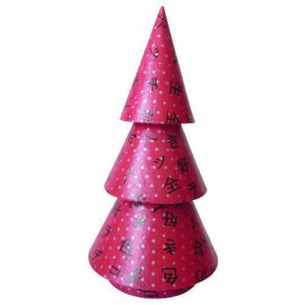Decopatch Julgran i papmache Brun Stort format - NO002O