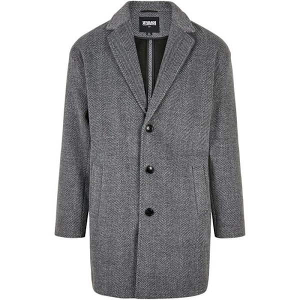 Kappa - Urban Classics - Klassisk Herringbone - Mörkgrå - 100% Polyester - Regular fit mörkgrå jag