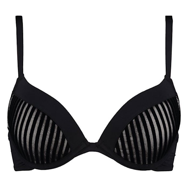 Soutien-gorge HunkemÖller - 112477 - Hunkemoller Soutien-Gorge med formade, vadderade kupor Push-up Pia Svart 36