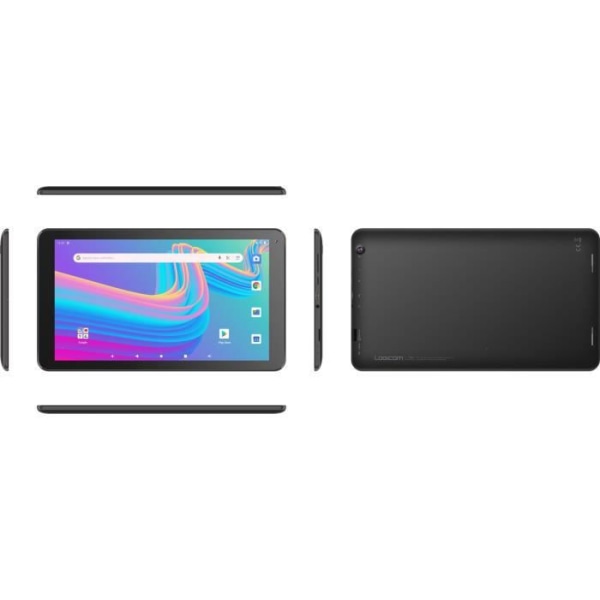 Pekskärmsplatta - LOGICOM - Tab 129 - 10" TN - Allwinner A133 - RAM 2 GB - 16 GB - Android 11 (Go-utgåva) - Svart - Wifi