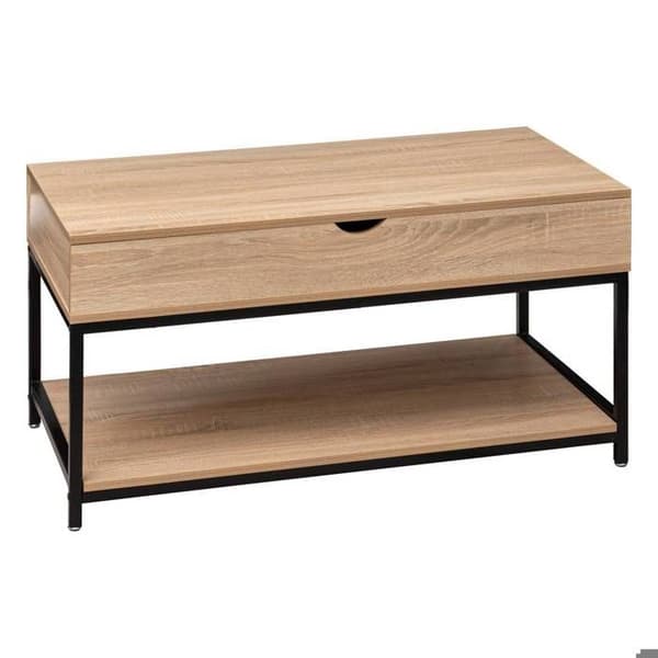 Höj- och sänkbar soffbord Aliaj beige