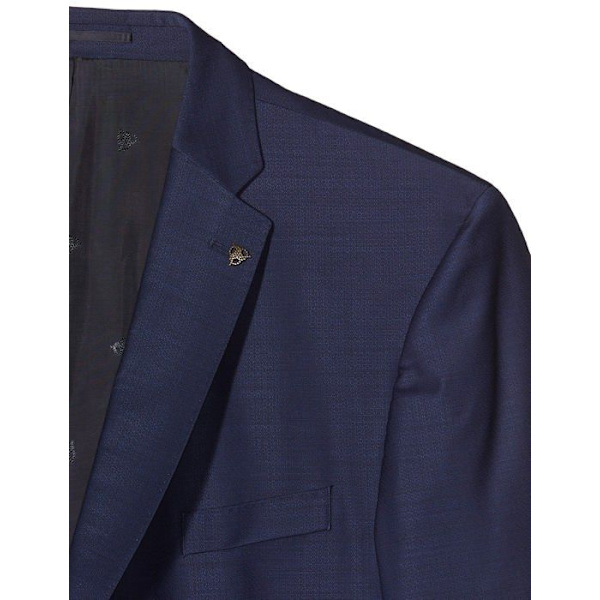 Jacka - tunika - kappa - kavaj Roy Robson - 5015-S-3052-00-18 - Shape/Modern Fit Anzugjacke kostymjacka för män Blå XXL