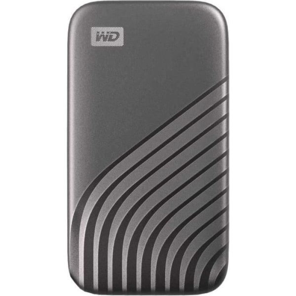 WD - Extern SSD-enhet - My Passport™ - 2TB - USB-C - Grå